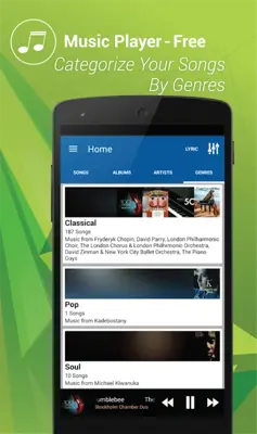 Nice Music Player - Free android App screenshot 2